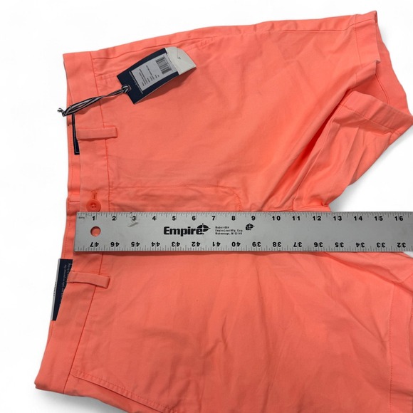Vineyard Vines Mens 7" Stretch Breaker Shorts Light Neon Melon Size 34 NWT Chino - Picture 11 of 11